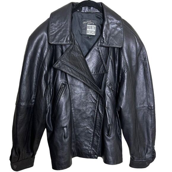 Michael Hoban North Beach Leather Vintage Jacket - Picture 2 of 10